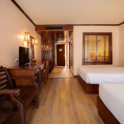 精選池景雙床陽台房 芭曼布麗酒店 （SHA Extra Plus）優惠