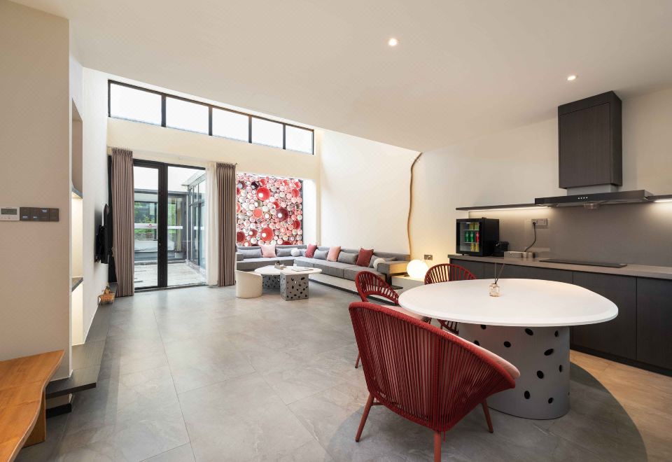 竹巷山景私湯溫泉四房別墅（私家花園+星空茶室）