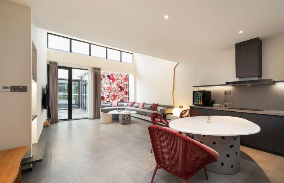 竹巷私湯溫泉小玩子醒獅親子兩房別墅（私家花園）