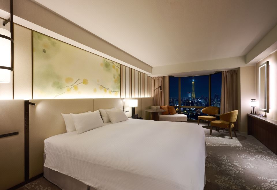 行政豪華特大床房天空樹側帶景觀浴缸