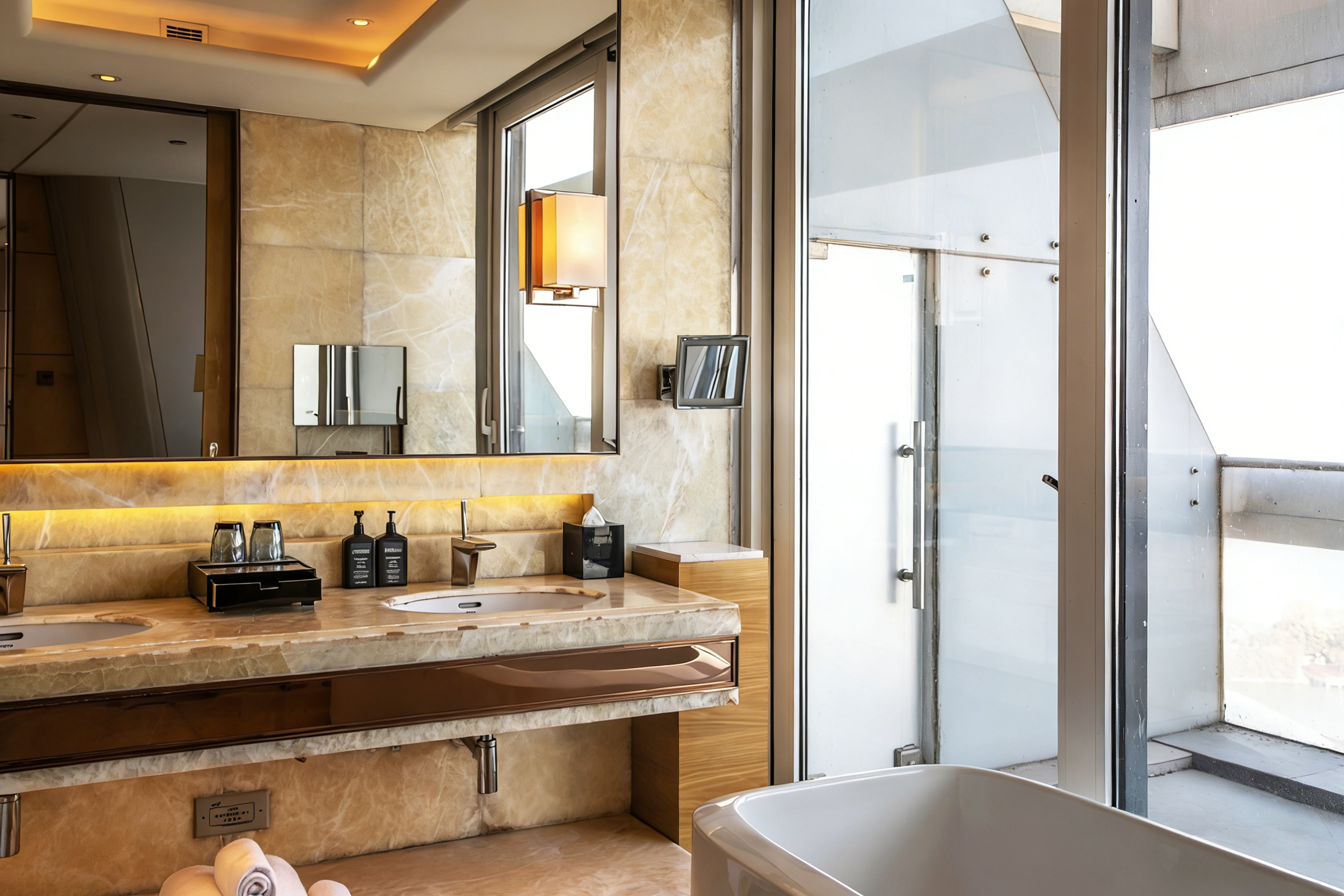 暖汤温泉·静密景观双床房（静享睡眠&丝涟床垫）