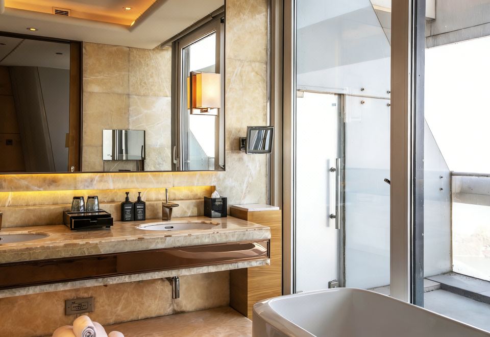 暖汤温泉·静密景观双床房（静享睡眠&丝涟床垫）