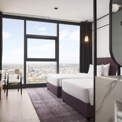 豪華雙床間 金邊馨樂庭熨斗飯店優惠