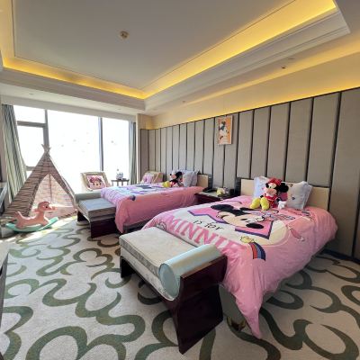 米妮親子海景雙床房【温泉+小童小帳篷+小童用品】 廈門羅約海濱温泉酒店優惠