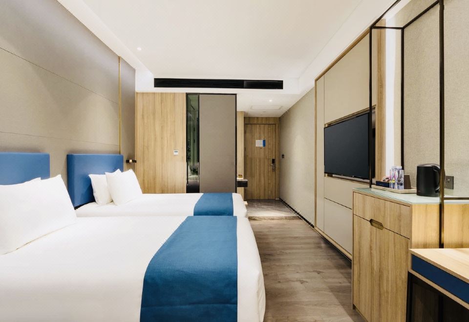 氧吧舒适双床房（负离子净化器+零压床垫）