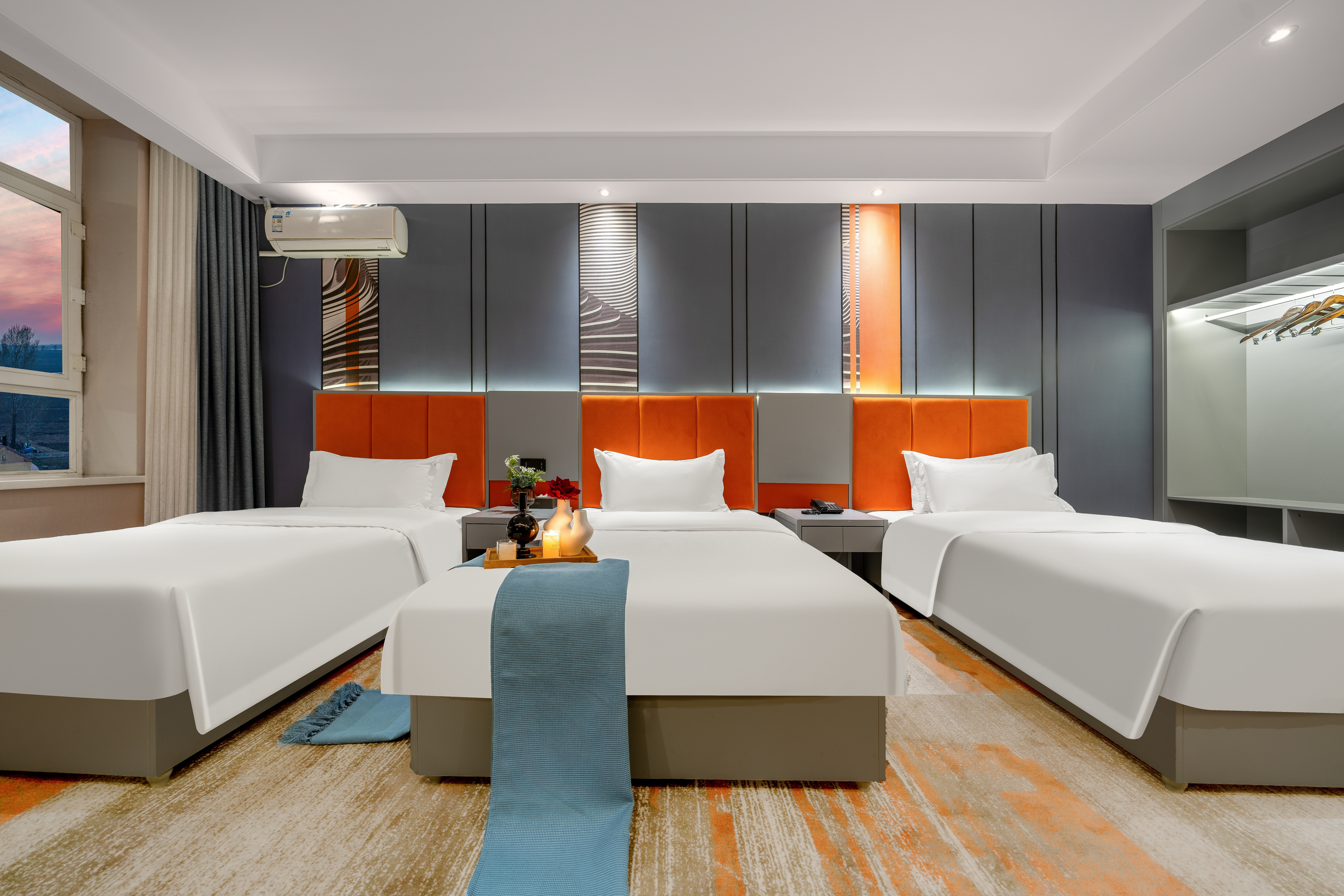 轻奢三人间【智能马桶+腿足按摩器+逸安砖隅乾湿分离】