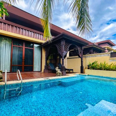 網紅豪華大床泳池別墅 西雙版納稷澤萬達文華度假酒店優惠