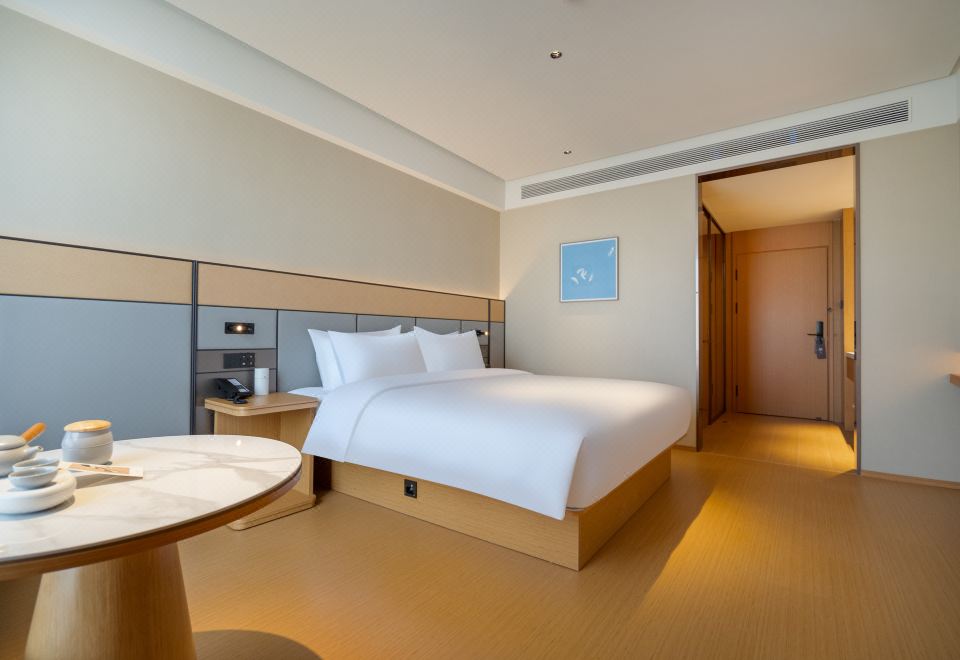 大床房【65寸投屏电视|金可儿床垫|拾趣茶具】