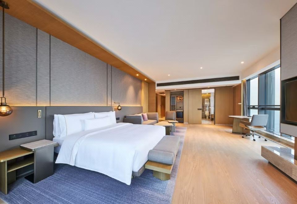 江景家庭两卧三床联通房{外联通门}