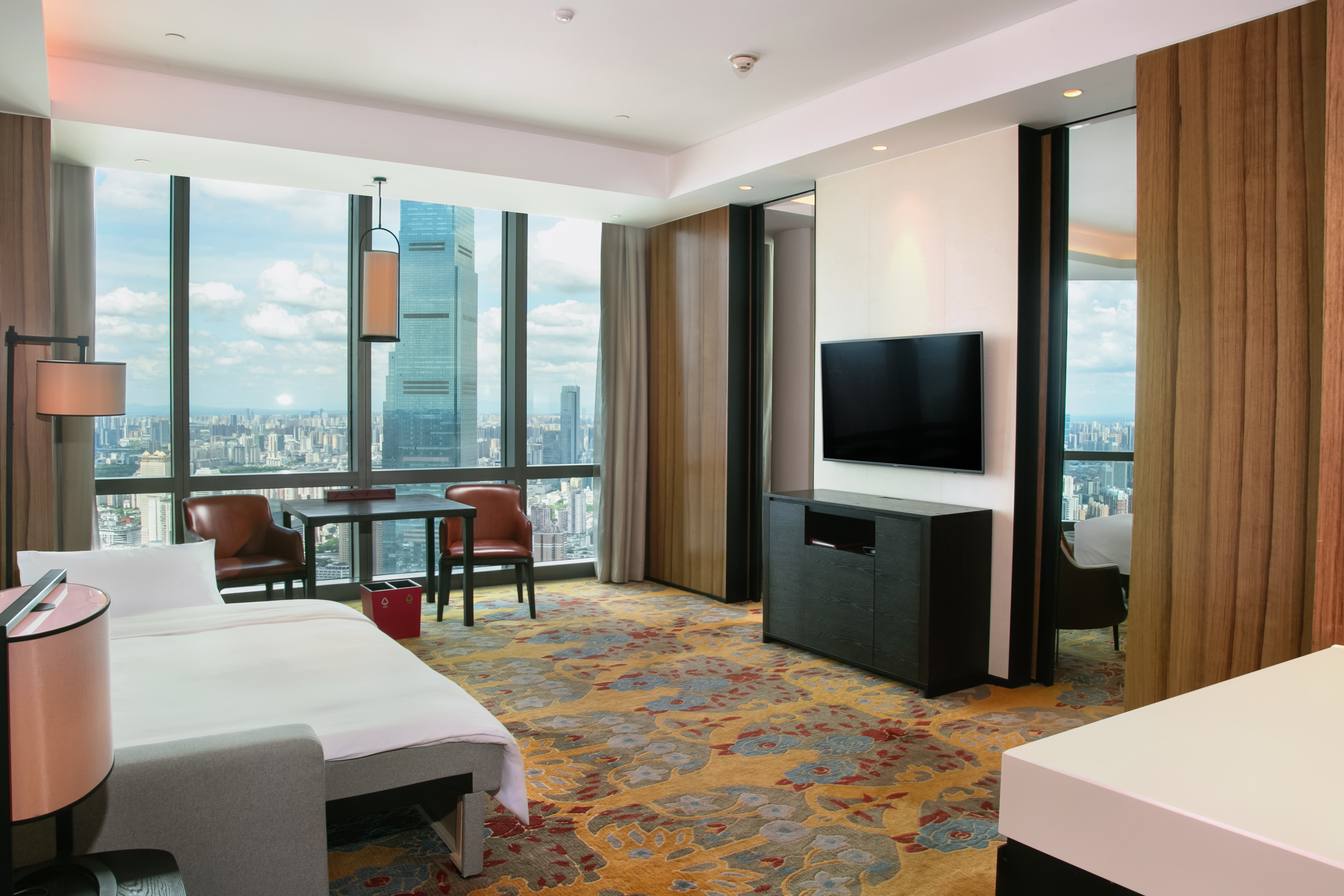 Grand Hyatt Changsha豪华家庭套房（带梳化床）