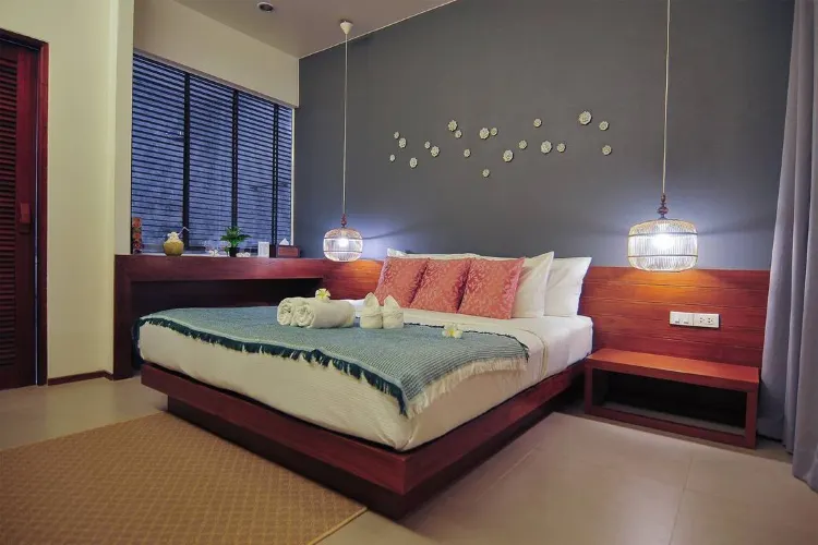 ห้องสแตนดาร์ด เตียงคิงไซส์ (ไม่มีระเบียง)