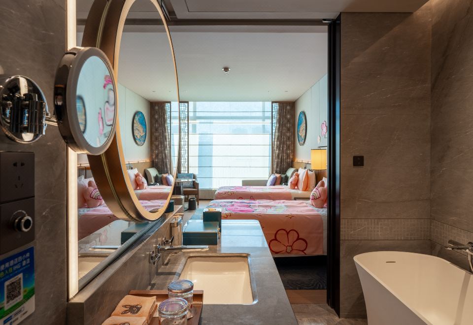 王者荣耀主题双床房