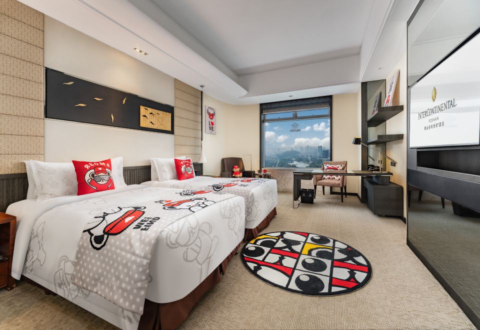 泰迪珍藏豪华湖景双床房