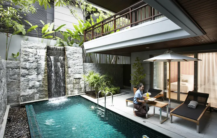 บ้าน 3 ห้องนอน สระส่วนตัว วิวสวน