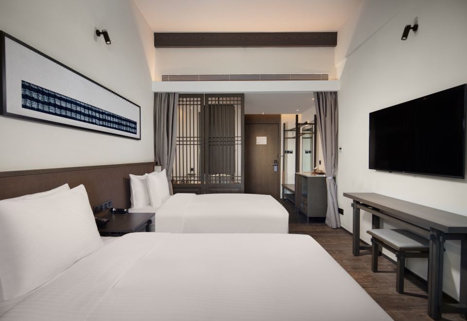 Wanda Jin Hotspring DanzhaiDiscount Deluxe Twin Room