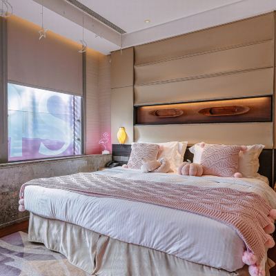 粉色邂逅主題房 無錫雅詩閣雲蝠服務公寓優惠