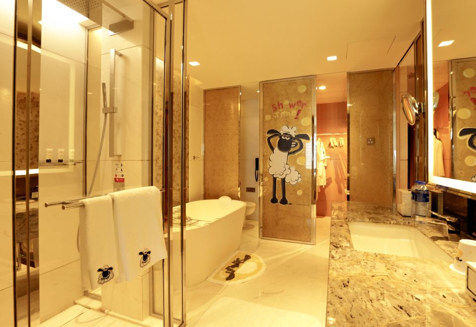 Pan Pacific BeijingShaun The Sheep Theme Twin Room