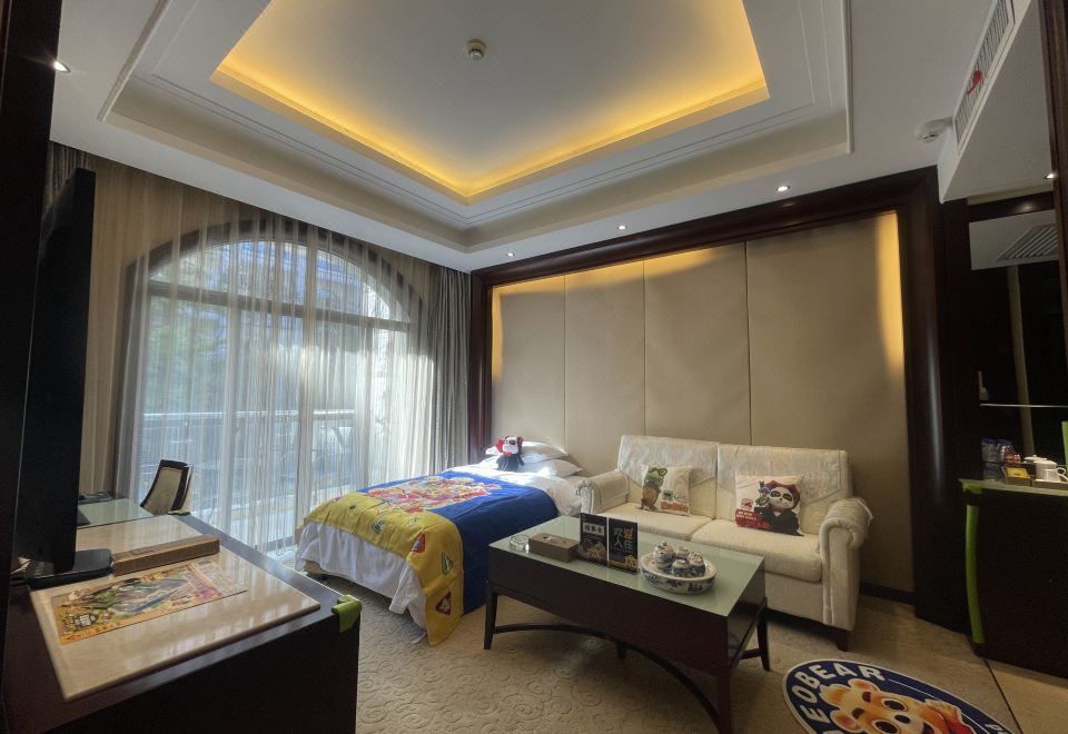 小熊尼奥亲子主题家庭套房