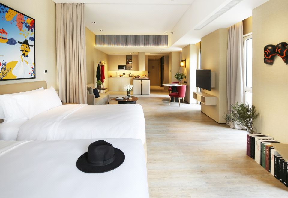 悦居60平双床房