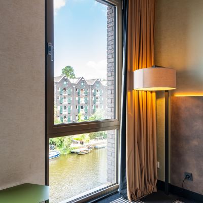 Superior Double Room with Canal View and Sofabed Monet Garden Hotel Amsterdam Promo Code