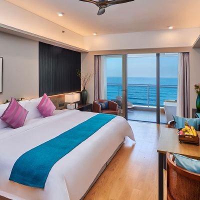 天際180°至尊正海景大床房 惠州雙月灣檀悦都喜天麗度假酒店優惠