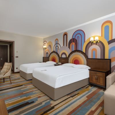 Corner Side Sea View Megasaray WestBeach Antalya Promo Code