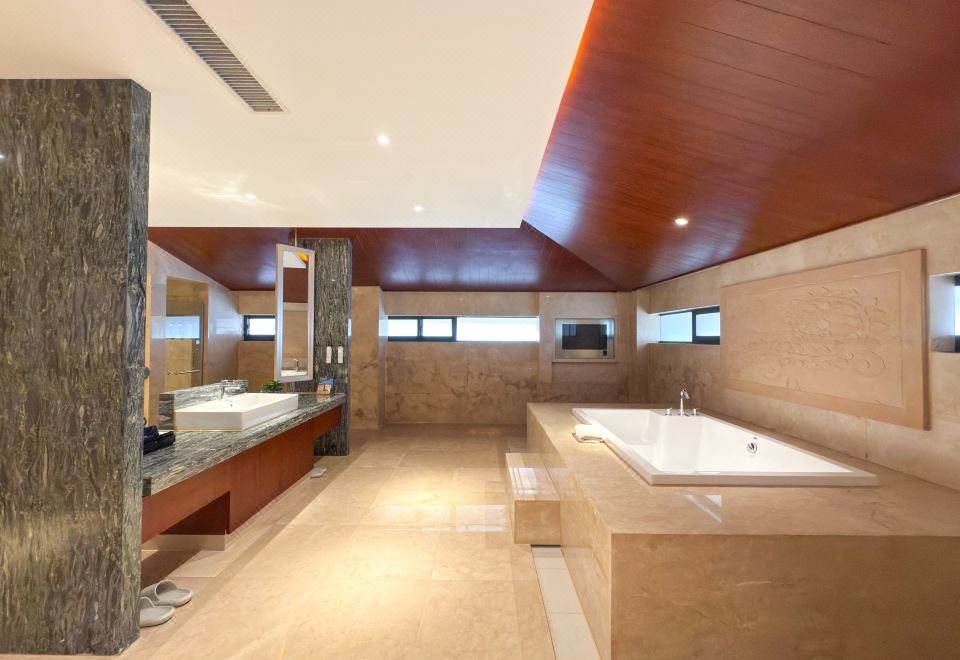 賓雅號超級總統套房（溫泉水+棋牌間+KTV+室外露天泡池+大浴缸+濕蒸房）