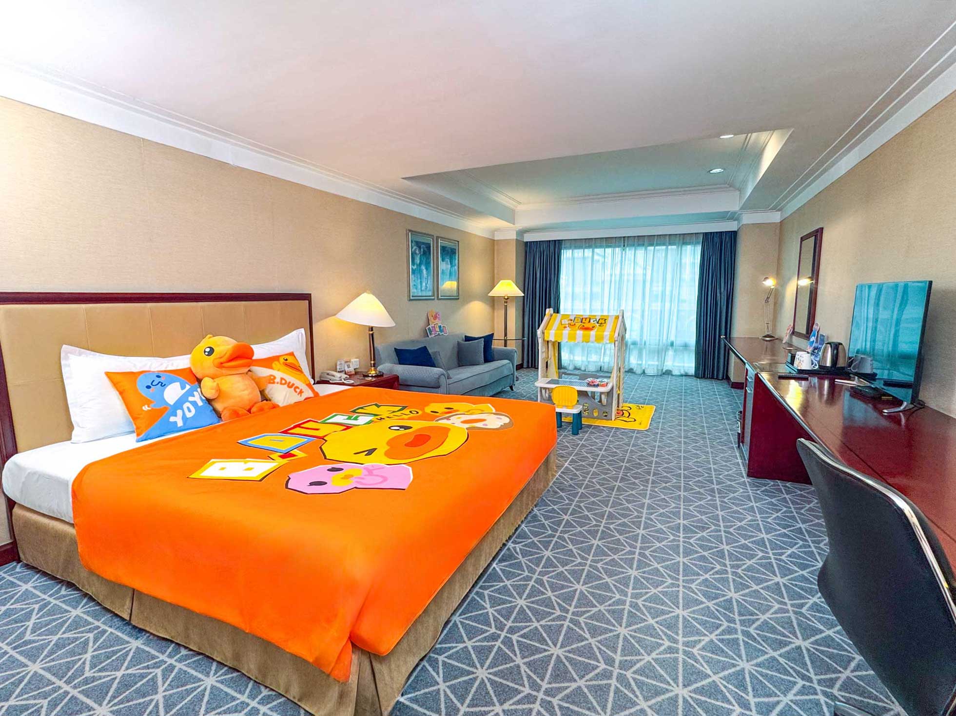 B.duck小黄鸭亲子主题大床房