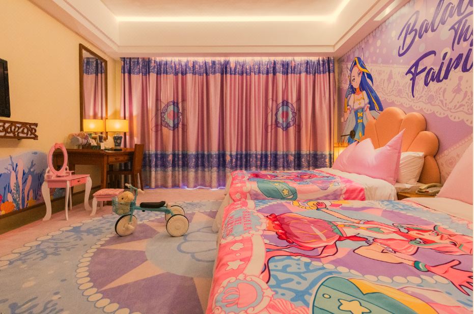 酷芽巴啦啦小魔仙公主双床房-快乐小公主-欢聚家庭房