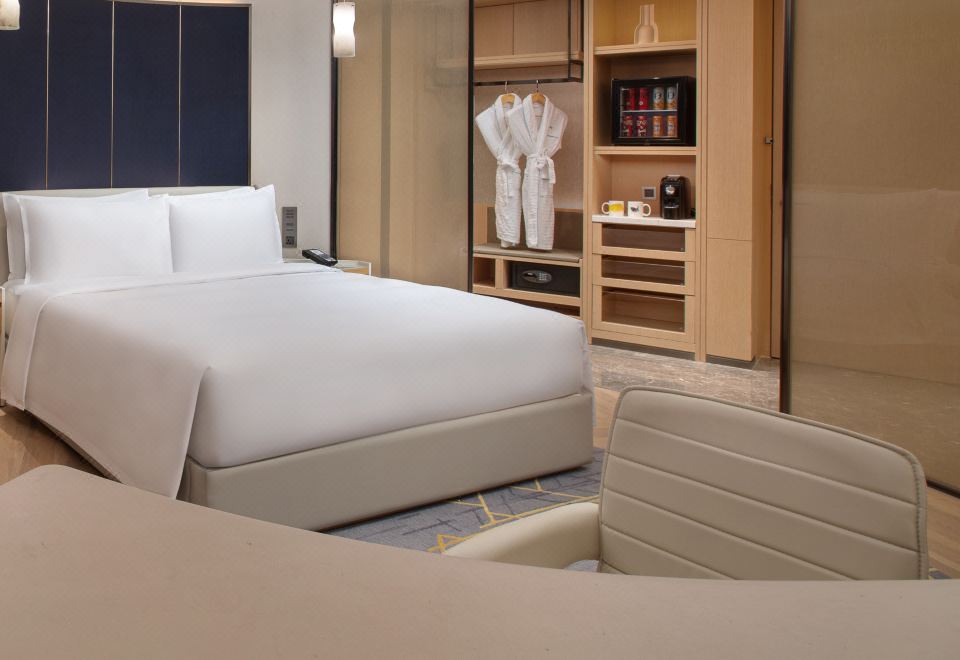 开放式套房-潮趣圆形浴缸，臻选大牌备品