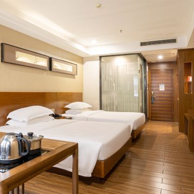 尊享雙床房【功夫茶具】 江門柏麗連鎖酒店（中心店）優惠