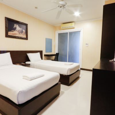 Basic Twin Beds "2 Beds" Front Building Fortune Mansion Promo Code