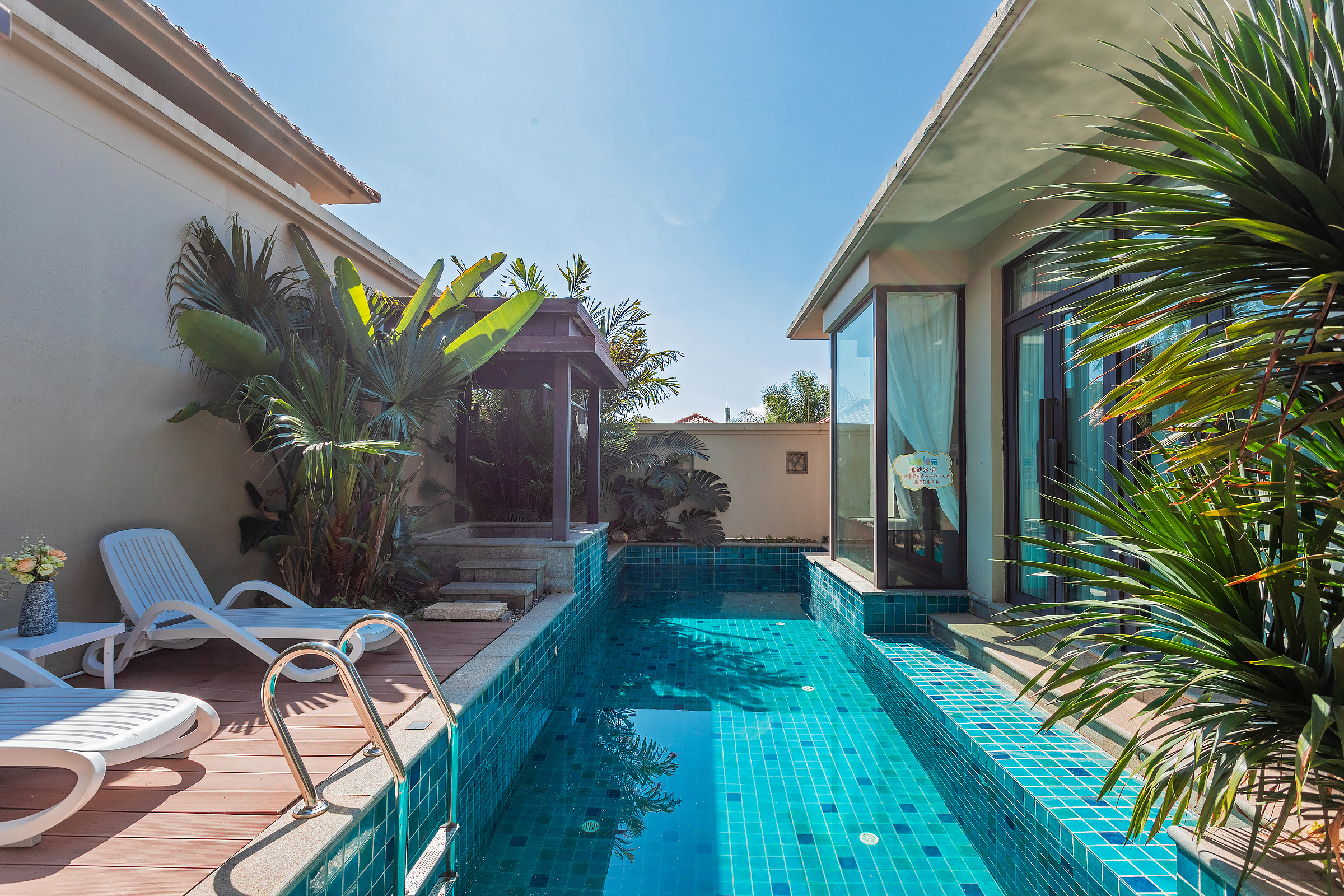 私家泳池别墅·一室一厅