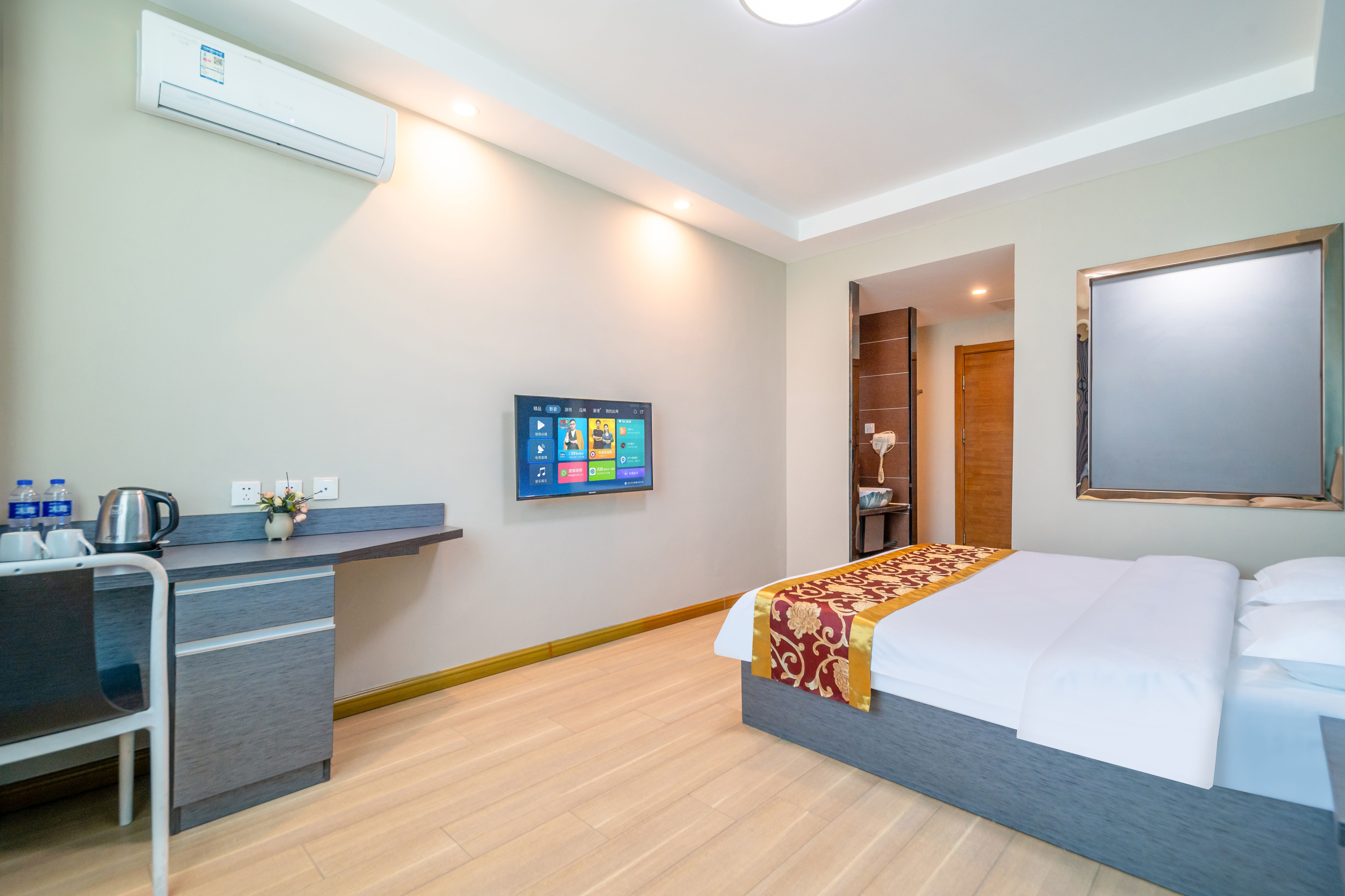 悦享·商务大床房|零压床品|独立空调