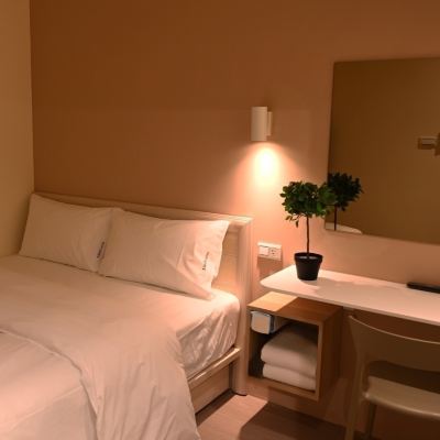 雙人客房 - 附共用浴室（無窗） 桃園綠藤輕旅優惠