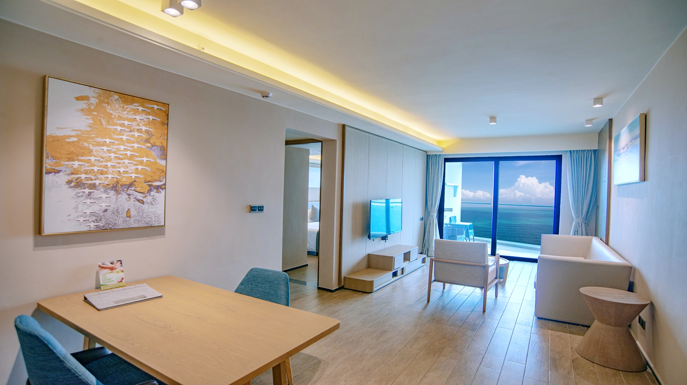 海天家庭双卧海景套房