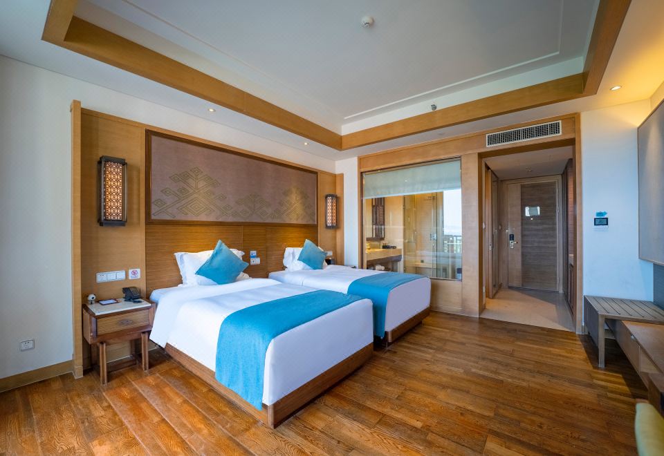 豪華海景雙床房