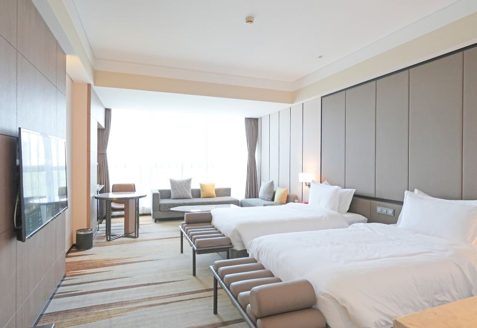 学府逸景双床房（俯瞰校园-清幽之选）