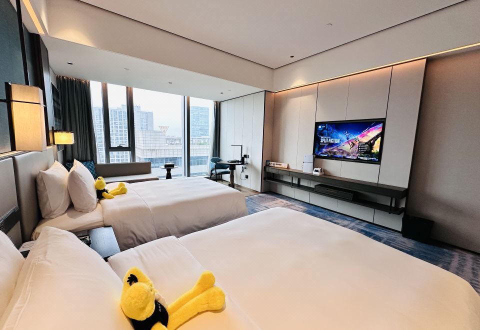 索尼PS5主機游戲雙床房