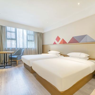 標準雙床房（採光通透） 城市便捷飯店（廣州石溪地鐵站琶洲會展店）優惠