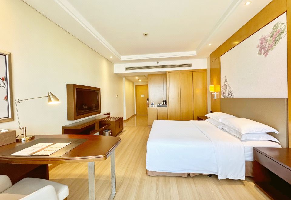 栖园楼精致大床房（园景）