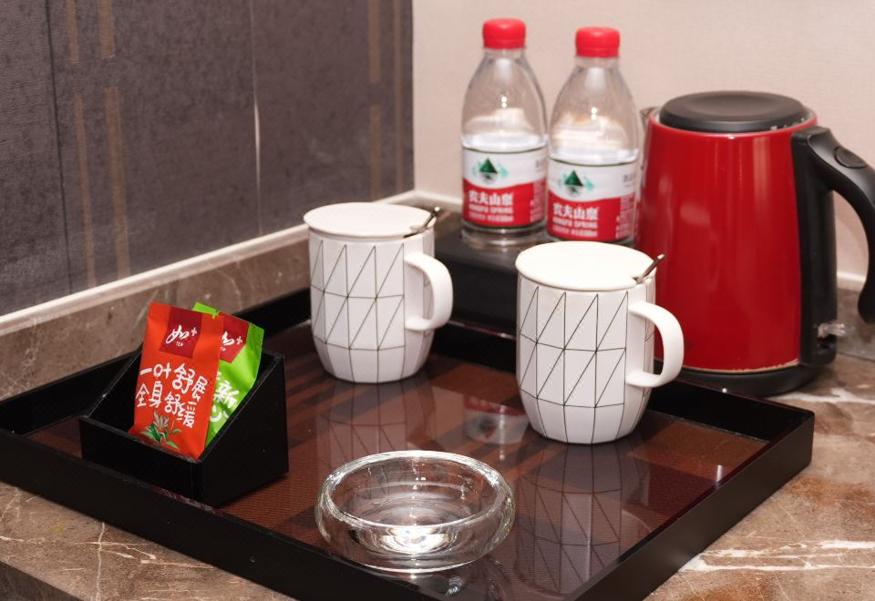 双床房【英伦风格，55寸可投屏电视】