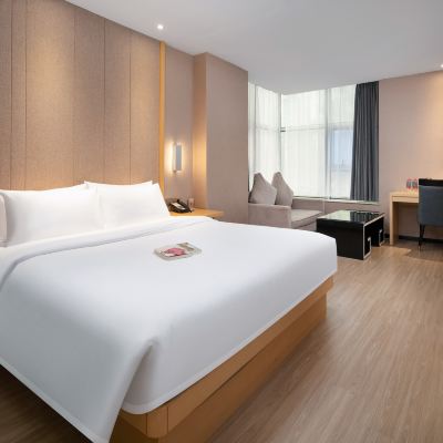 宜致豪華大床房-（寬敞舒適+沙發躺椅） 宜致酒店（廣州珠江新城體育西路地鐵站店）優惠