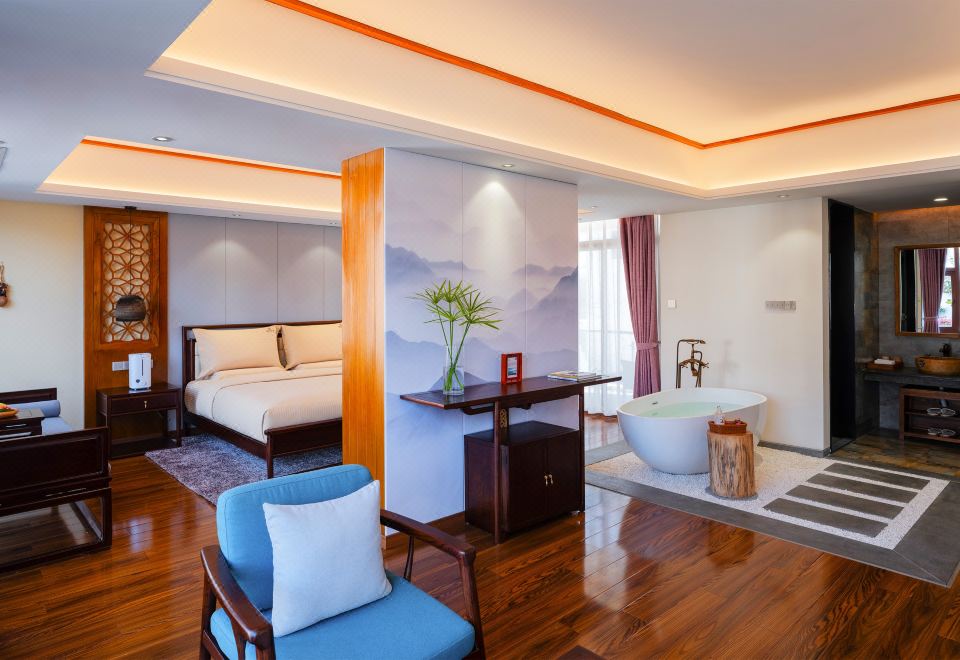 水系景觀大床套房