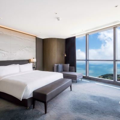 行政豪華海景大床房 青島海天大酒店優惠