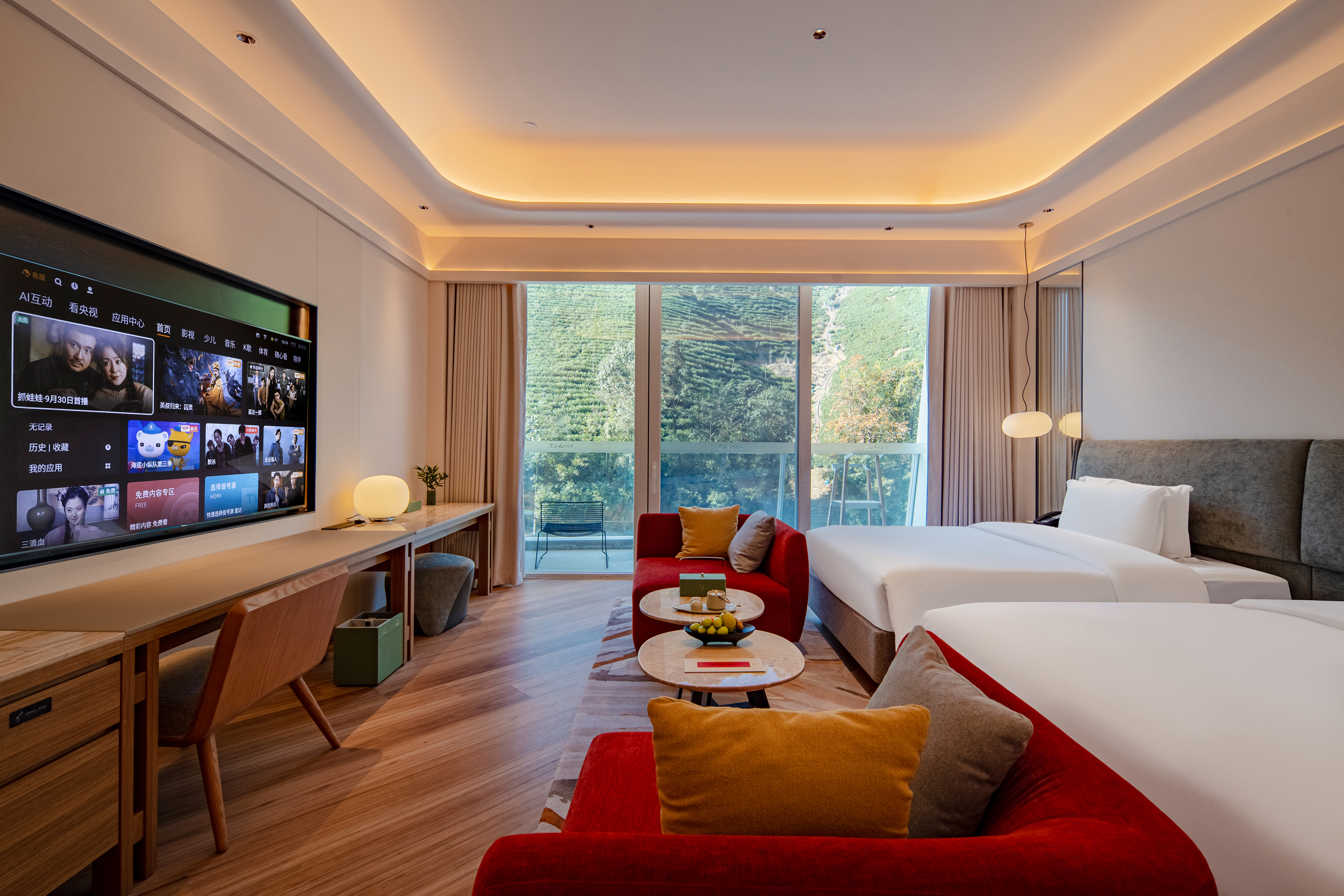 望山楼·雅致高级双床房