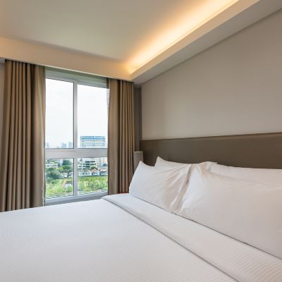 一卧室公寓式房 曼谷拉瑪9號美蒂雅酒店優惠