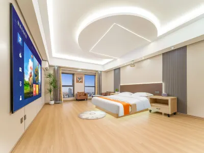Yinchuan Gunai Hotel (Ningxia Museum Jinfeng Wanda) Hotele w: 