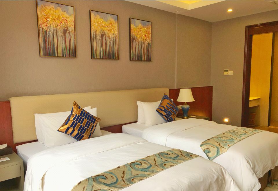 半山别墅花园双床房|独立温泉池