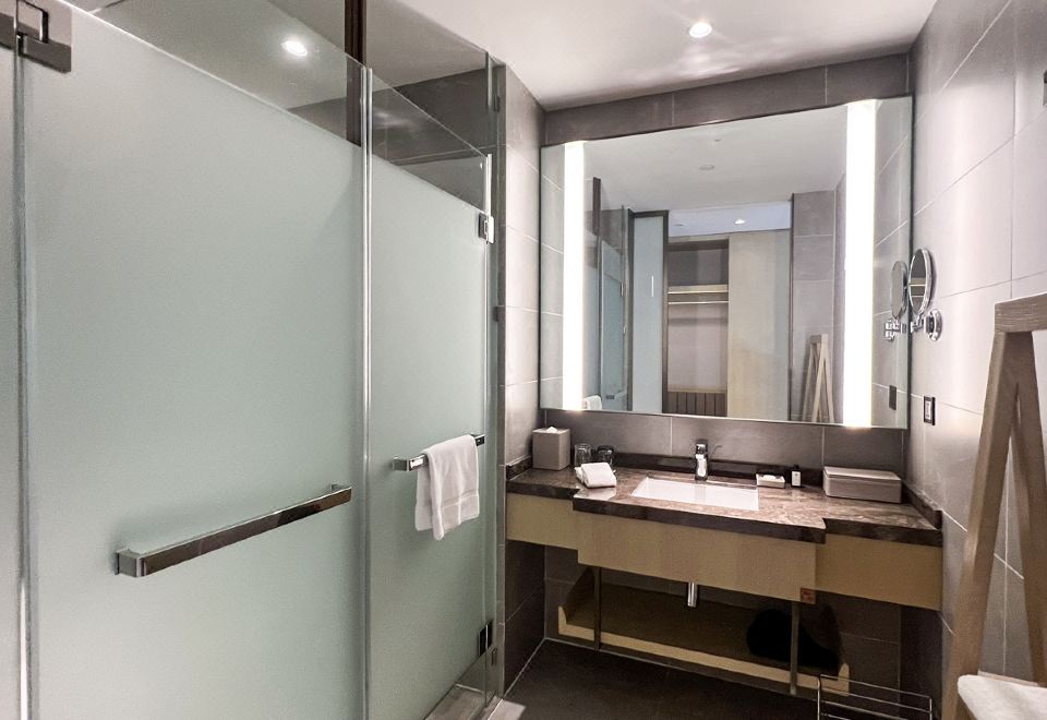 琥珀客房（斯林百兰床垫+空气净化器+360°旋转电视）